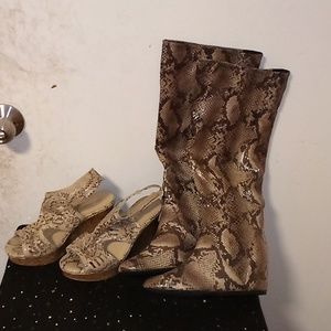 Snake boots